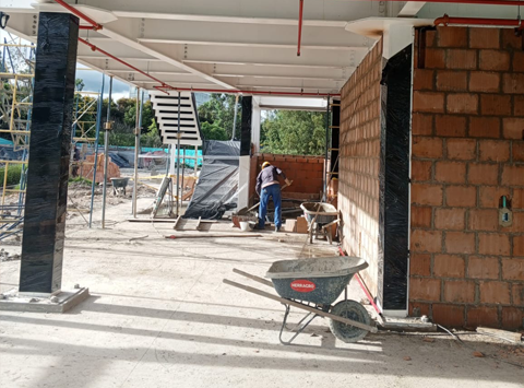 Instalación red contra incendios