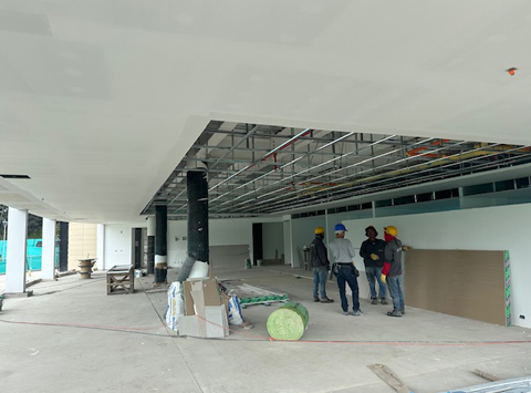 Avance cielo raso piso 1