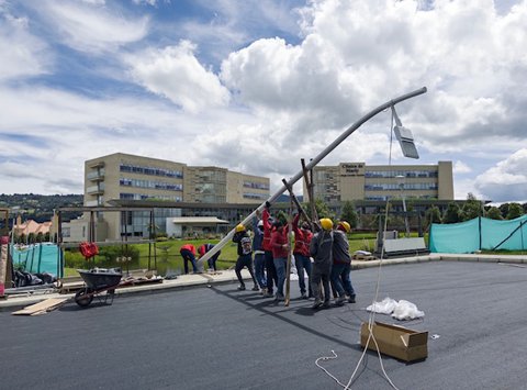 Izaje iluminación vía