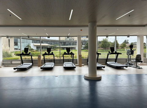 Área de rehabilitación cardiopulmonar